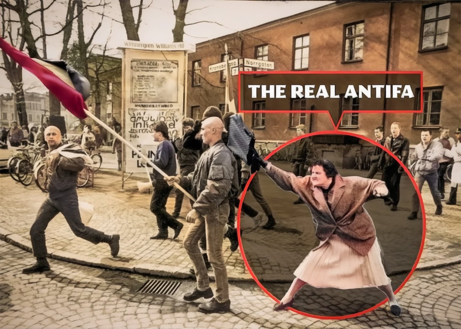 Kan iemand Tucker Carlson uitleggen wat Antifa is?