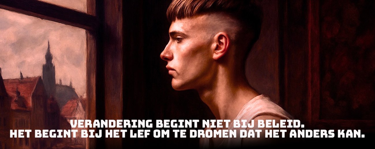 Verandering begint niet bij beleid. Het begint bij het lef om te dromen dat het anders kan.