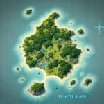 Kaart van een geïsoleerd eiland genaamd Reinette Island, symbool voor het terugtrekken van Nederland uit internationale samenwerking.