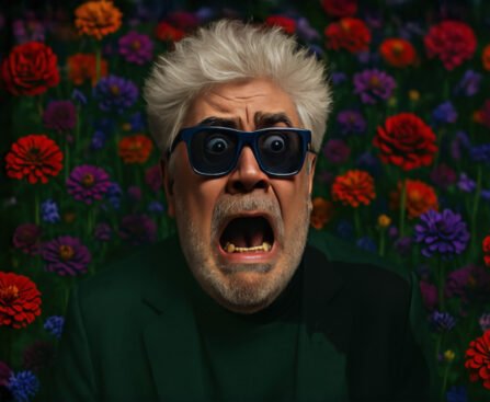 Pedro Almodóvar kijkt ernstig