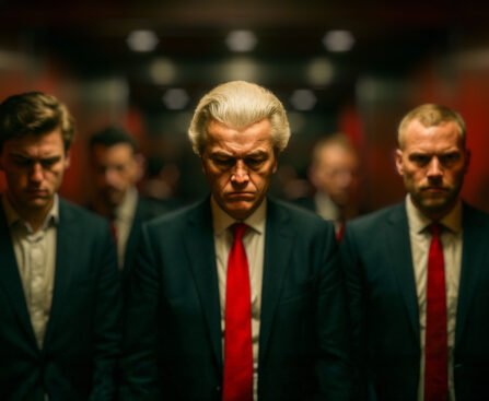 Geert Wilders en zijn team bedreiging