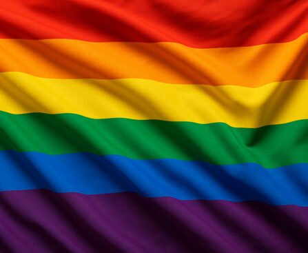 Regenboogvlag als symbool van queer zichtbaarheid en verzet tijdens Pride Amsterdam