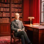 Herman Gorter rond 1920, schrijvend en denkend binnen de opkomende radencommunistische beweging.