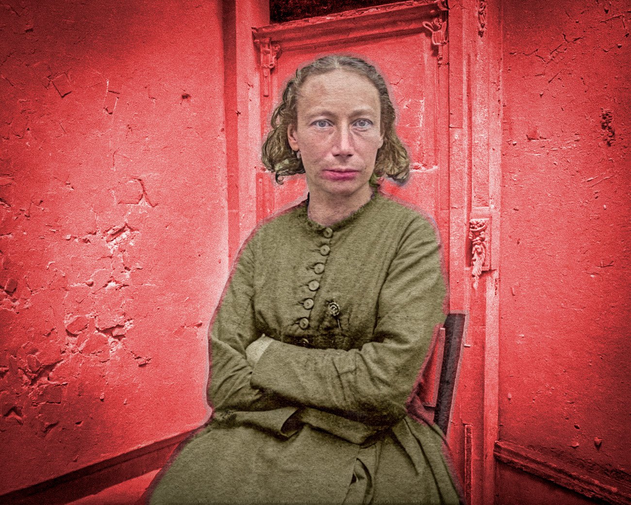 Portret van Louise Michel als symbool van solidariteit, verzet en de Parijse Commune
